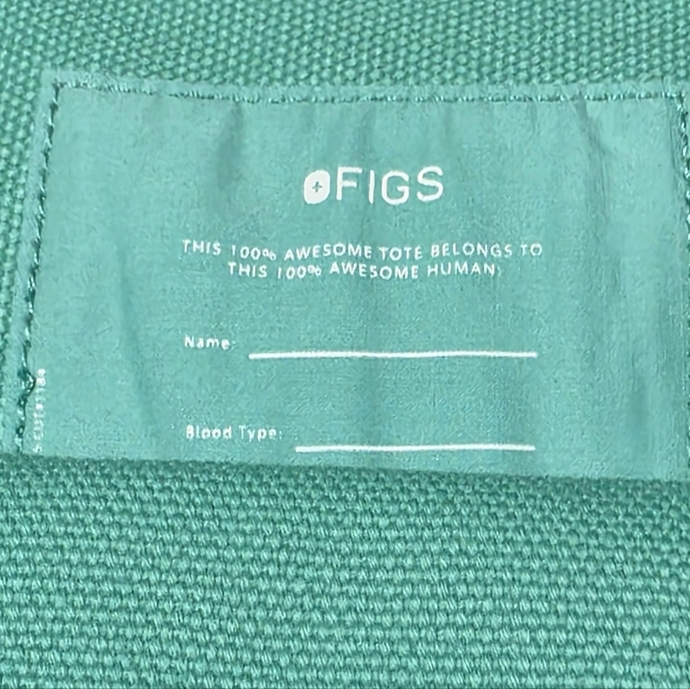 FIGS SURGICAL GREEN TOTE BAG - Picture 5 of 8